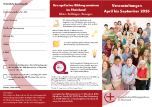 Flyer Veranstaltungen 2026